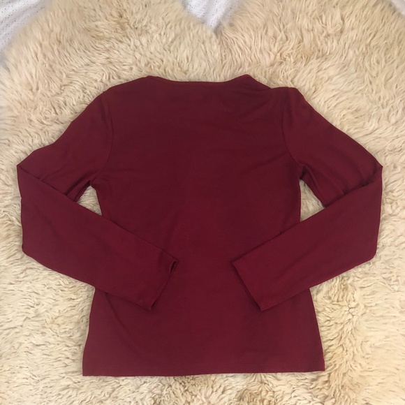 REI Women's Long Sleeve Red Top Size S - Picture 2 of 7